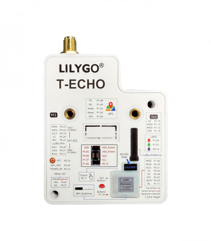 T-Echo LILYGO White