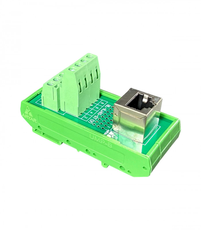 RJ45 din rail terminal