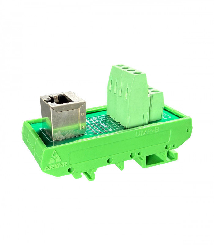 RJ45 din rail terminal