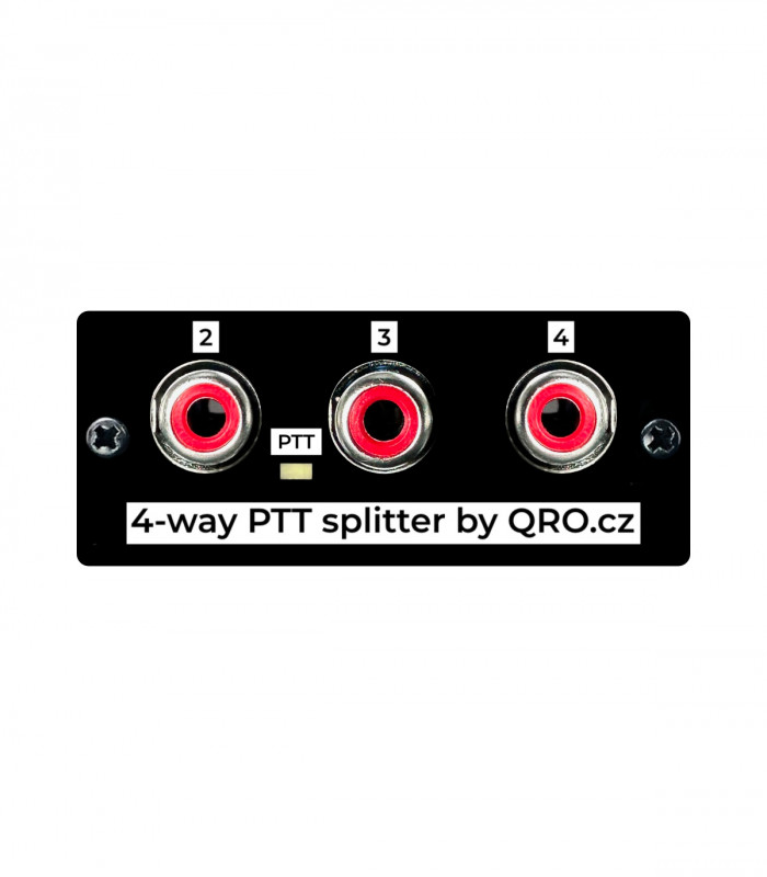 4-way PTT splitter in BOX