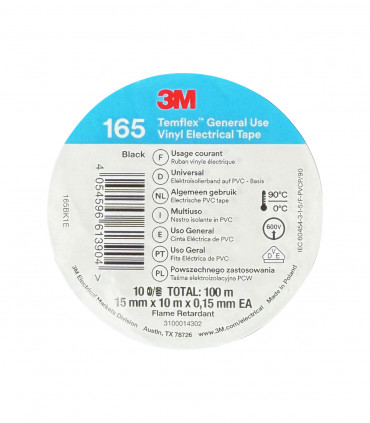 Vinyl Electrical Tape 3M Temflex black