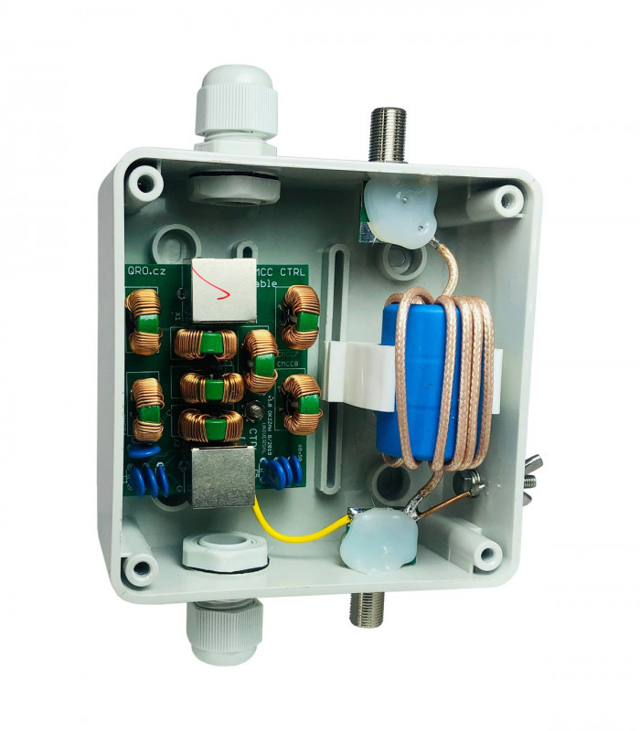 Common-mode current choke for coax & controller cable UNIVERSAL