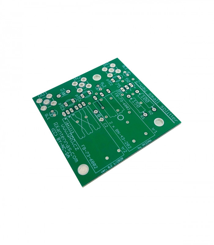 PCB for 2-way small splitter