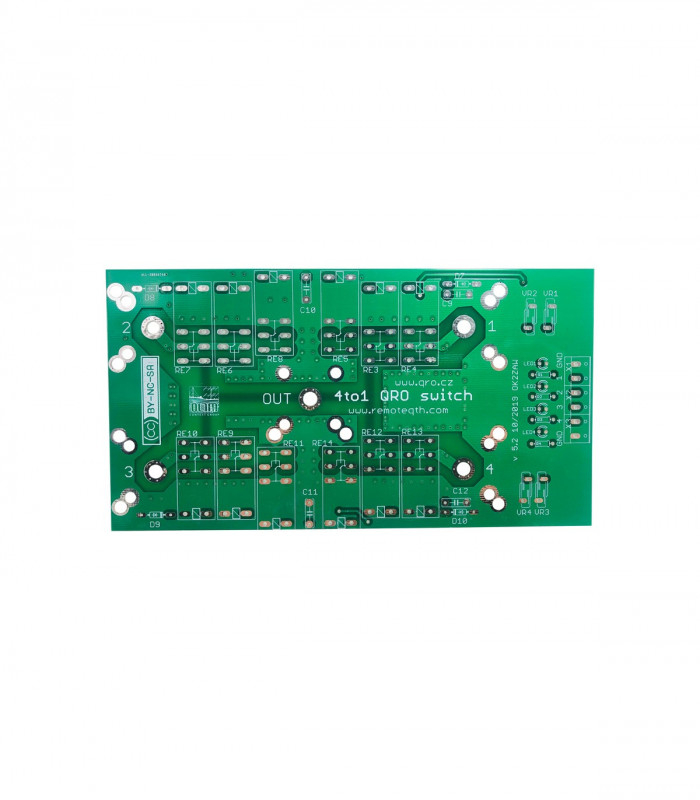 PCB for 4-to-1 antenna switch