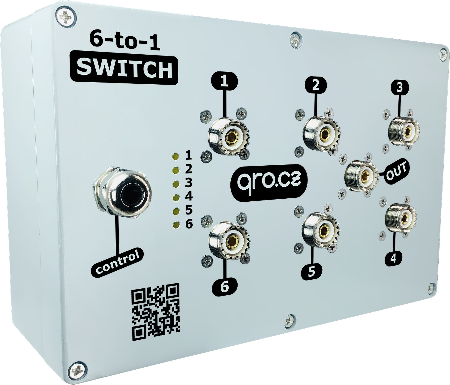 easy controller for antenna switch by qro.cz hamparts.shop