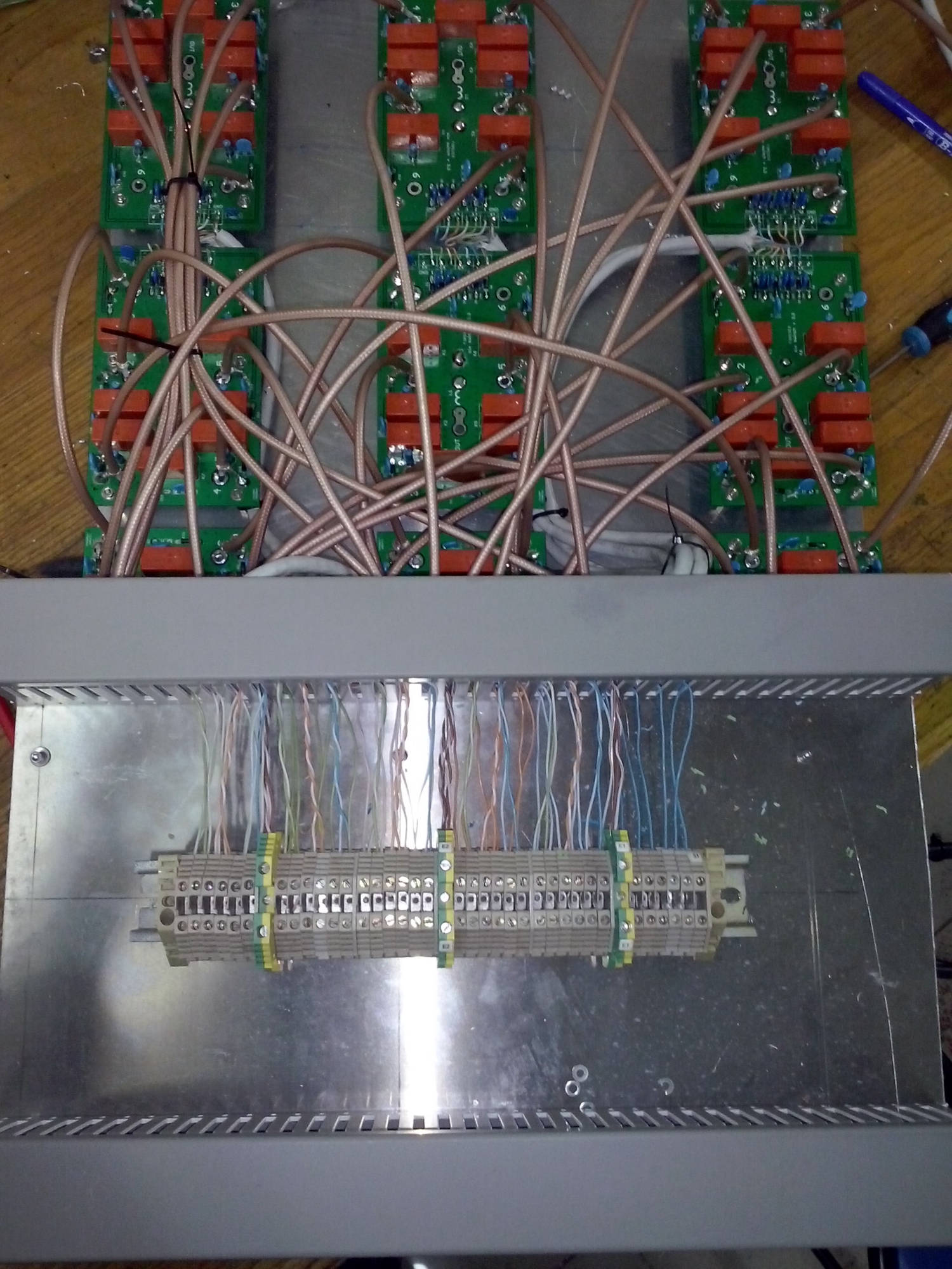 antenna switch 6 to 1 installation example