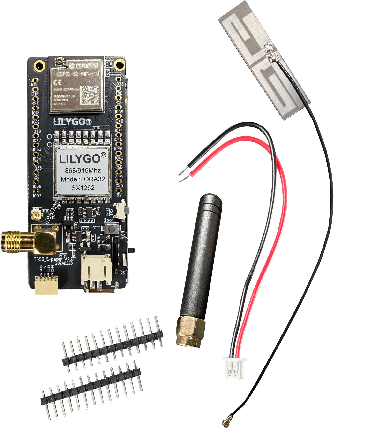 t3 s3 e-paper lilygo 868 MHz 915 MHz qro.cz hamparts.shop