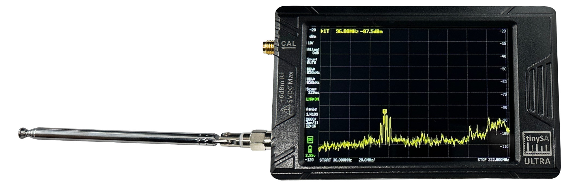 tinySA ultra spectrum analyzer by qro.cz hamparts.shop