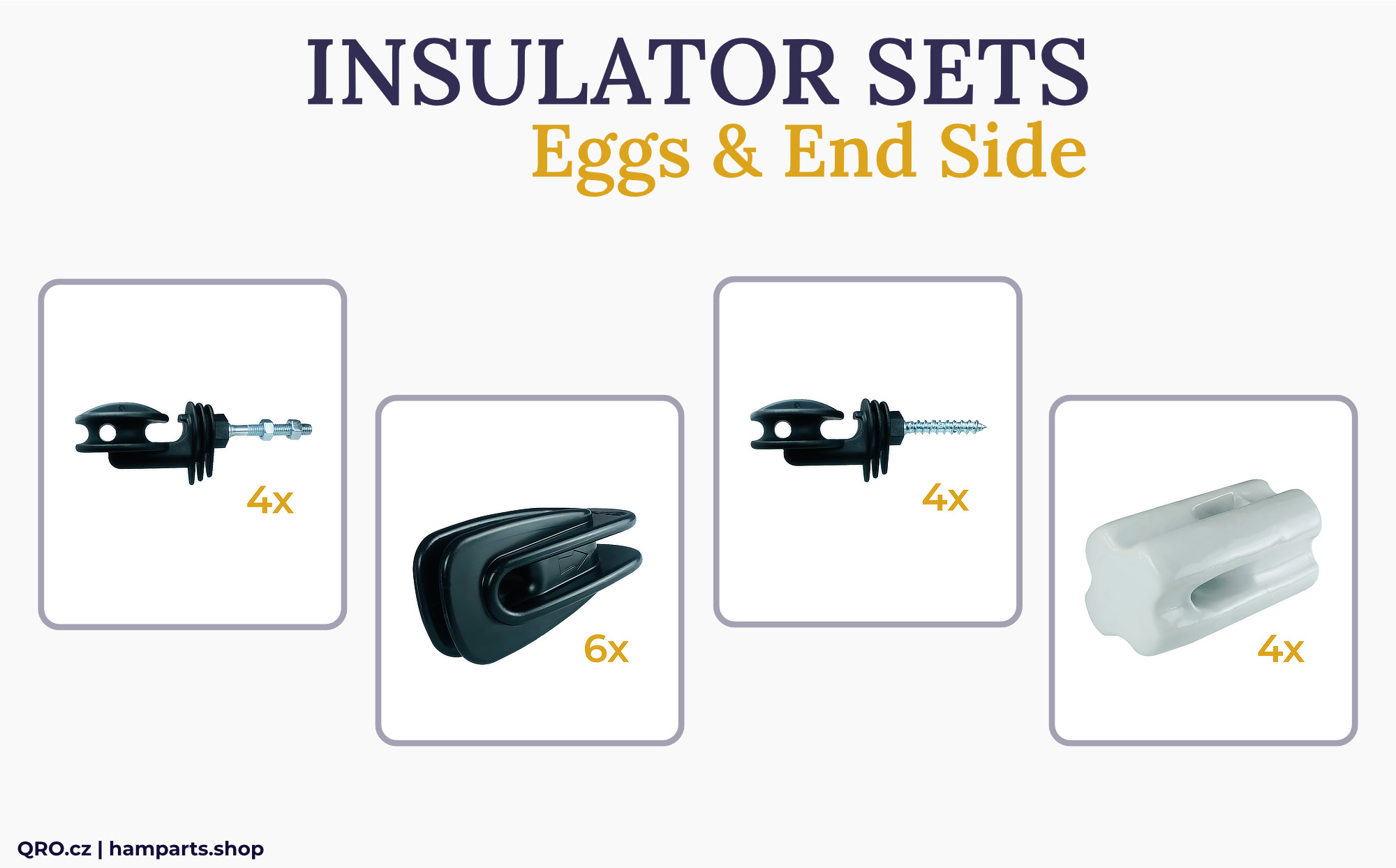 set insulator eggs and end side corner insulator qro.cz hampart.shop