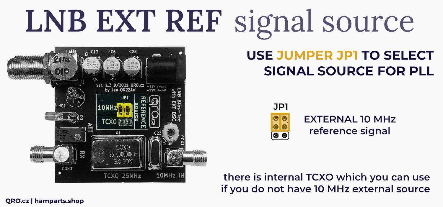lnb bias tee box signal source external 10mhz by qro.cz hamparts.shop