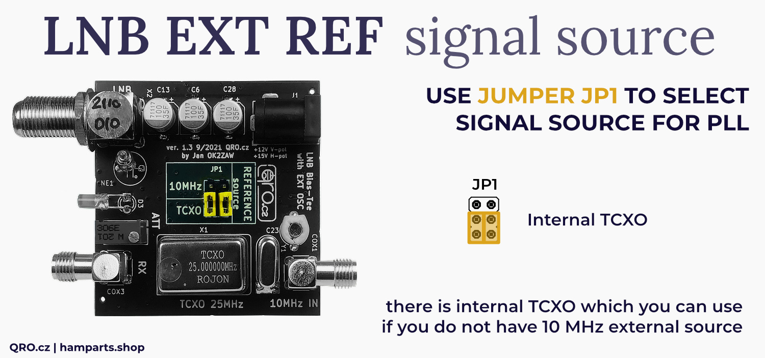 lnb bias tee box signal source tcxo by qro.cz hamparts.shop
