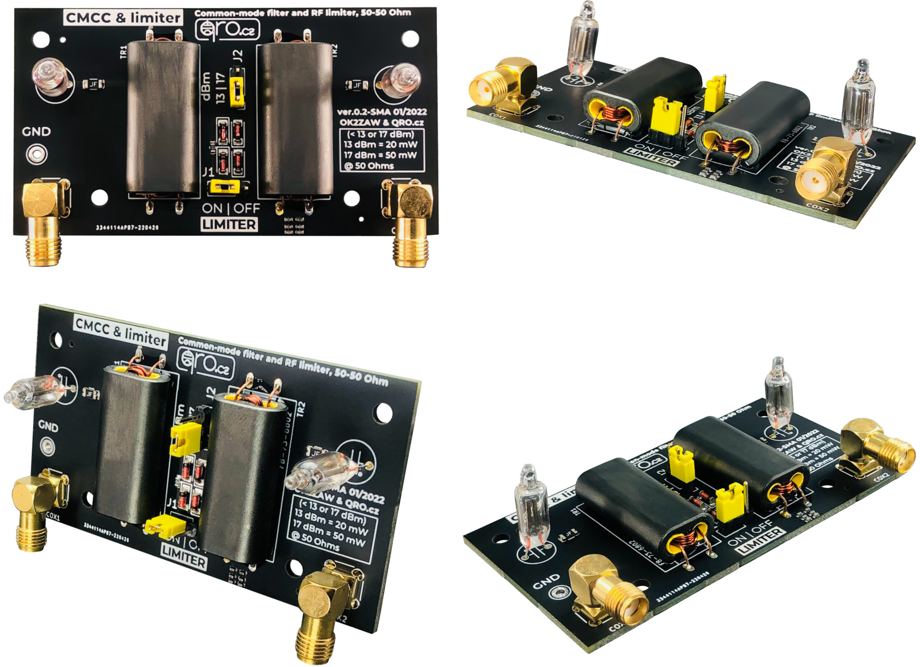 rx protection limiter pcb module with sma connector qro.cz hamparts.shop
