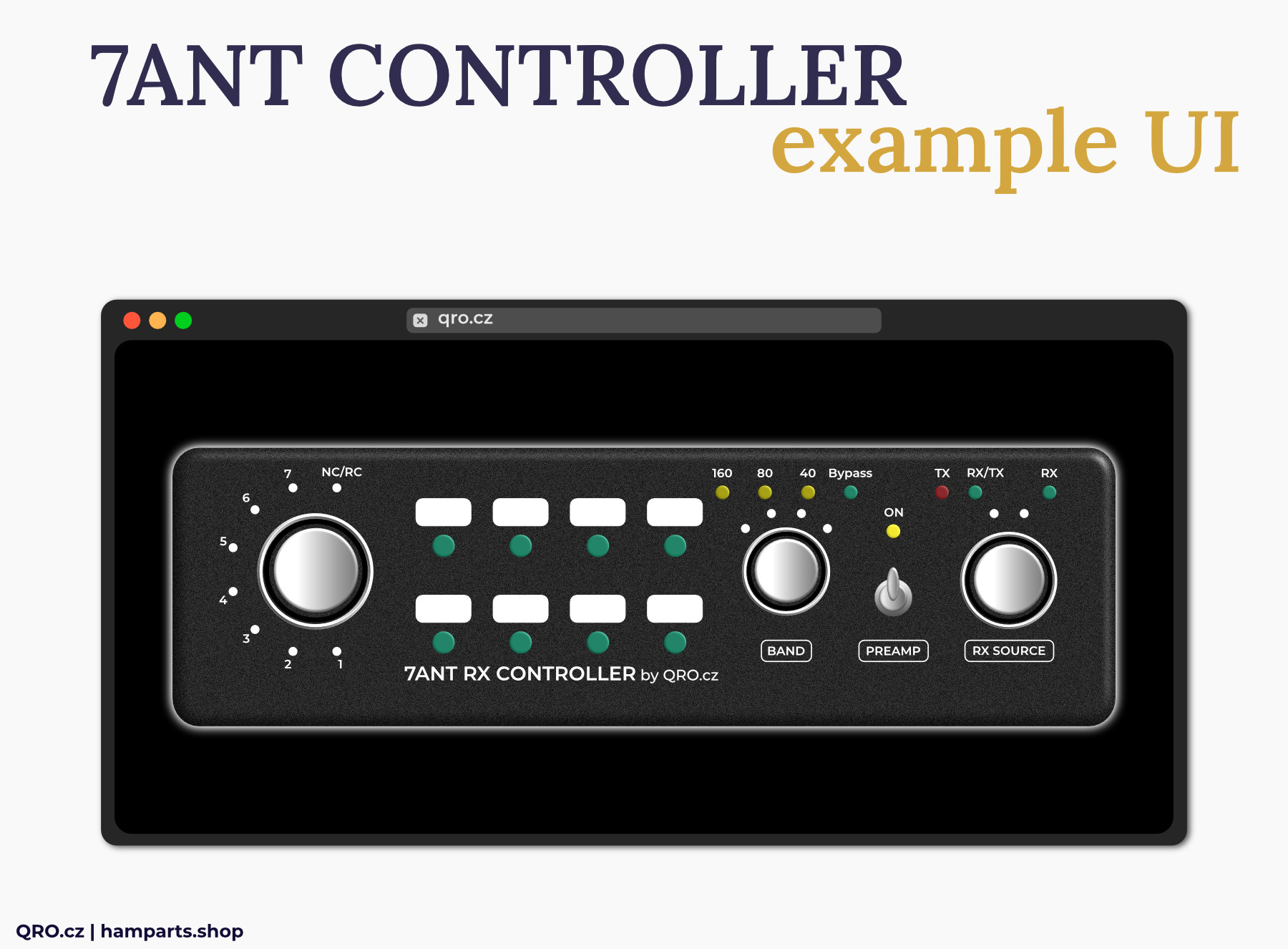 7ANT remote controller remote control options qro.cz hamparts.shop