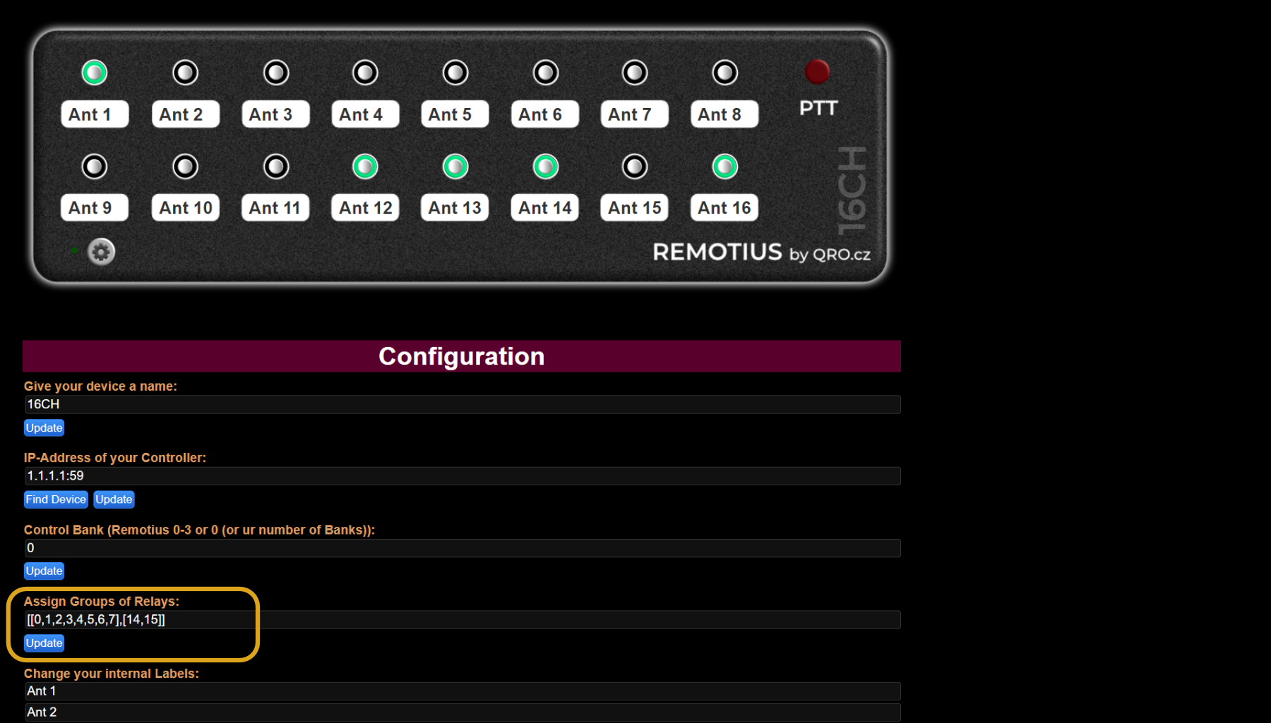 remote control example grouping buttons qro.cz hamparts.shop